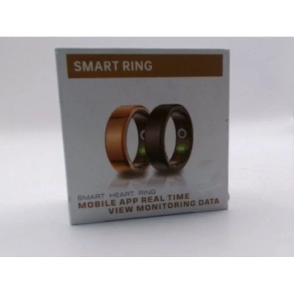 Smart Ring - Smart Heart Ring, Mobile App, Real Time, Size, 10,Black,BNIB